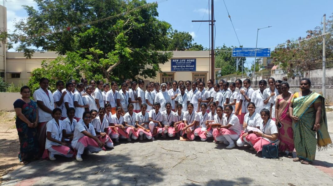 Field visit – New life Home in sacred Heart Hospital, Thoothukudi