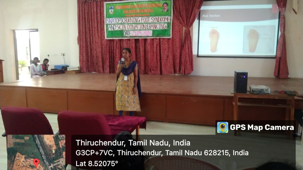 Student’s seminar presentation